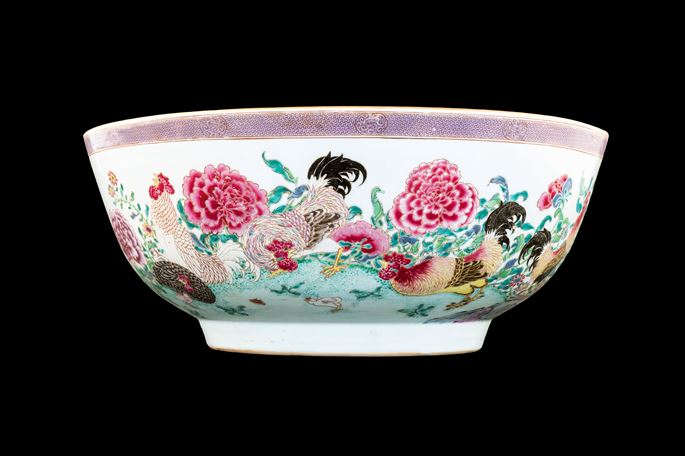 The W Martin-Hurst punchbowl: Chinese famille rose porcelain. | MasterArt